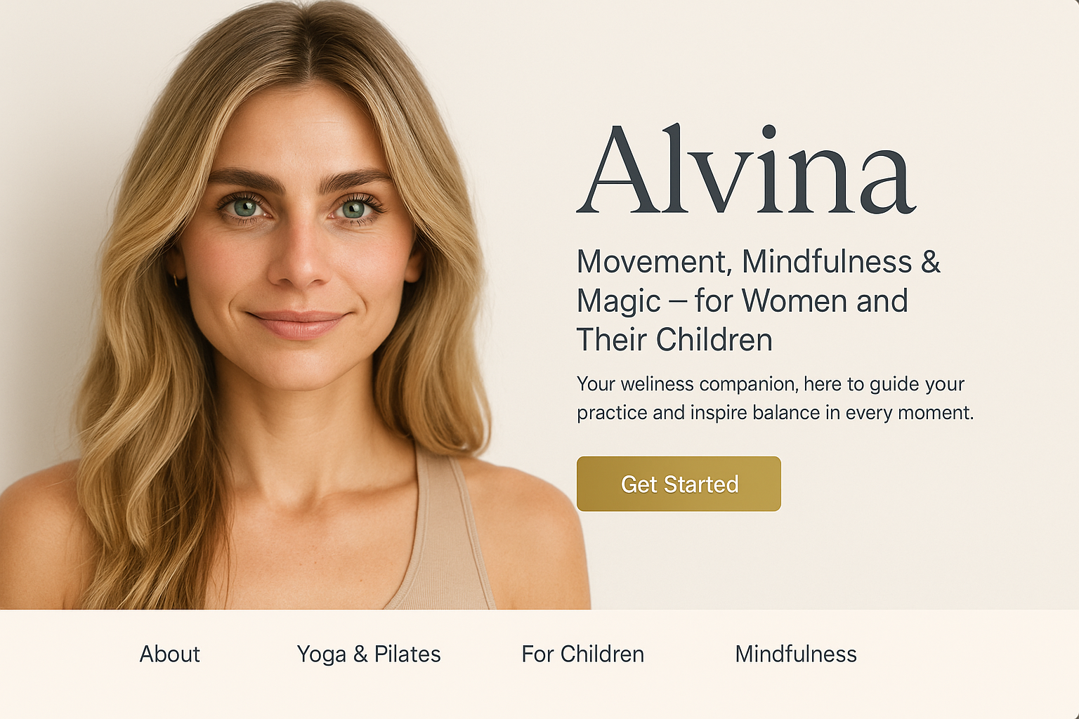 Alvina Flow Banner